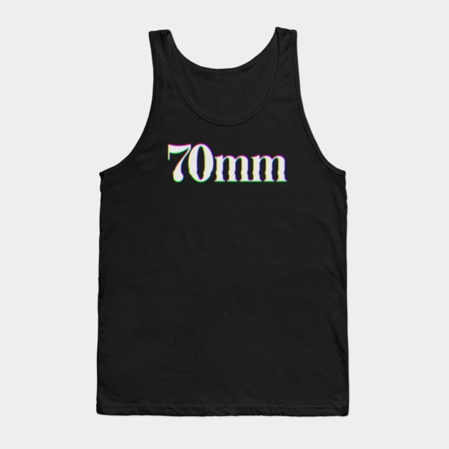 70mm Logo Tracking Tank Top by The70mmPod